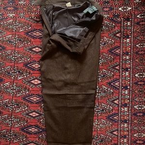 Ralph Lauren chocolate colored 8Petite lined 100 % wool pants